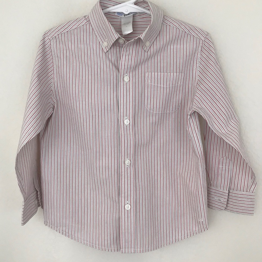 Janie and Jack Striped Button Down